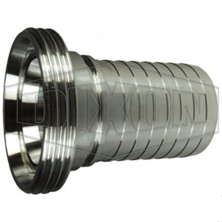 Dixon Holedall External Crimp Stem, 1-1/2 in, Male, 316 SSss Steel HA0235